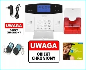 Bezdrôtové LCD Alarm GSM App Syrena Polski