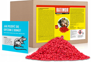 Ratimor jed na myši a potkany granule 10 kg