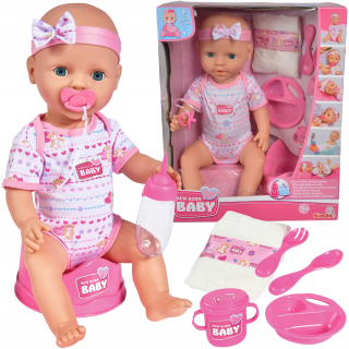 Interaktívna bábika New Born Baby s doplnkami