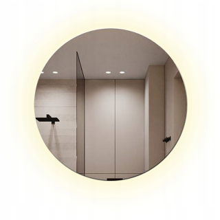 Okrúhle zrkadlo 80 cm osvetlené LED diódy