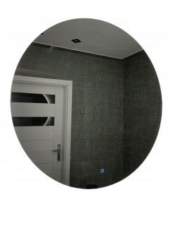 Okrúhle zrkadlo LED FI 60 cm dotykový prepínač