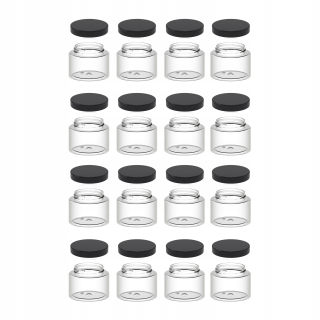 100 ml nádoby na nádobu na korenie nastavené 16 ks.