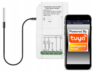 Vonkajší termostat tuya wifi senzor