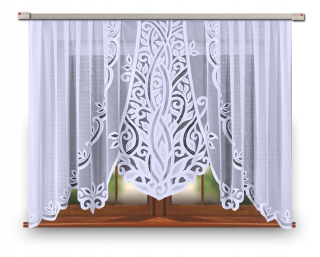 Opona pripravená Jacquard 160x500 Vyššia polica