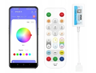 SP545E RF PILOT 2.4G ovládač pre LED RGBCCT