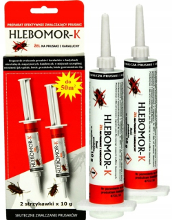 Gél proti švábom Hlebomor-K 2 ks