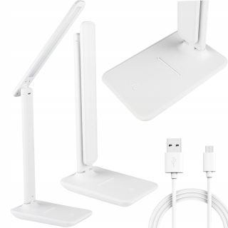Školská stolová lampa pre stôl USB 7W LED dotyk