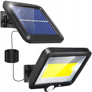 Solárna lampa so 100 snímačom pohybu LED