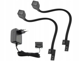LED nočná lampa na čítanie postele Flexi Q USB +ZA