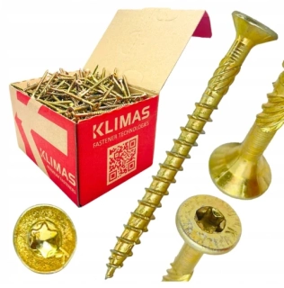Carpentry skrutky pre drevo 4x70 Torx 200 ks
