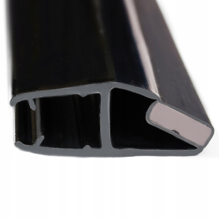 Čierne magnetické tesnenie 5 6 mm 200 cm UM90-6-B