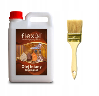 Ľanový olej 100% impregnácia prírodného dreva