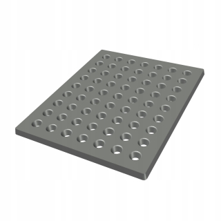 Liatinový rošt Invicta Laudel Uniflam 30x24