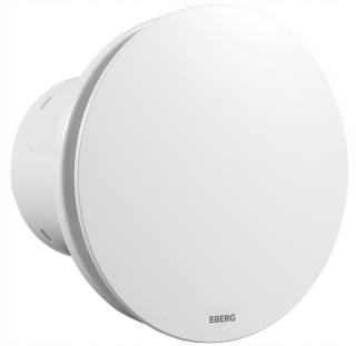 Eberg Axo 100 okrúhly kúpeľňový ventilátor +klapka