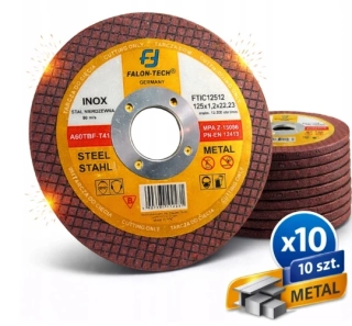 Rezný kotúč na kov 125 × 1,2 mm FalonTech Inox
