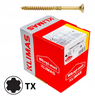 Carpentry skrutky pre drevo 3,5x50 Torx 400 ks