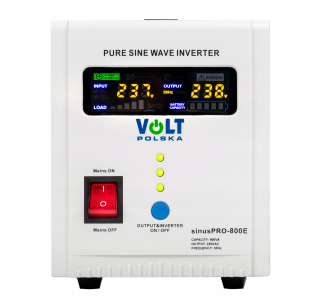 UPS 800W SINUS PRO 12V 230V KONVERTER VODNÉHO