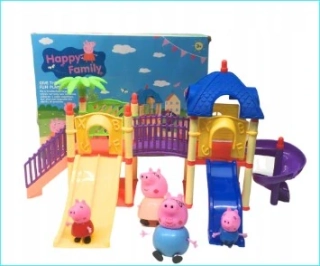 Rozprávková figúrka - IHRISKO PEPPA PRASIATKO A 4 POSTAVKY