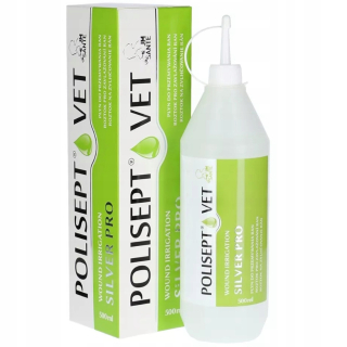 Polisept Vet zavlažovanie Silver Pro 500 ml JM Sante