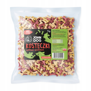 John Dog Cookies z hovädzieho a lúpeže 1 kg