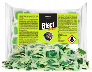Profesionálny jed na myši a potkany Effect Rodent  1kg
