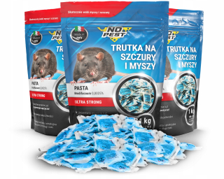 Jed - otrava pre hlodavce NO PEST pasta 3kg 