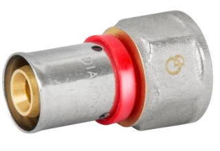 Lisovací DG PEX prechod na závit 20 x 3/4" vnútorný