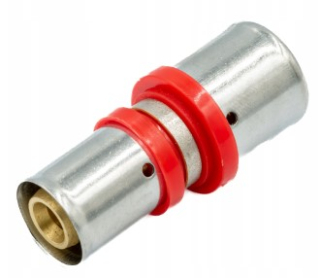 Lisovací nátrubok PEX redukovaný 25 x 16 mm