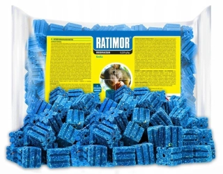 Veľmi silná jedová nástraha na myši a potkany – BRODIFAKUM 300 g RATIMOR