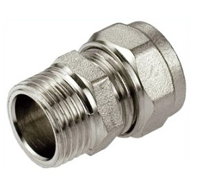 Šróbovacia vsuvka PEX prechodová 20 x 1/2"