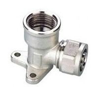 Šróbovacie koleno PEX nástenné 16 x 1/2"