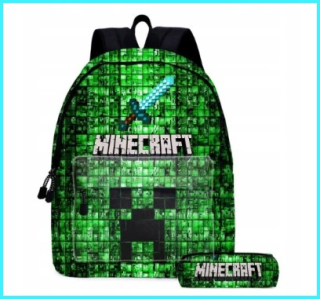 Školské tašky - Batoh Minecraft School. 2el