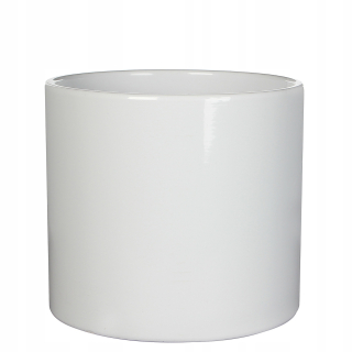 Edelman kvetináč 23 cm x 23 x 21 cm priemer 23 cm keramika biela