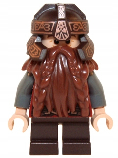 figúrka lego pán prsteňov - dim007 gimli