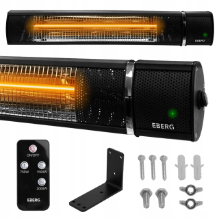 IXU 2000W infražiarič, nástenný ohrievač