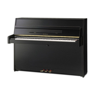 Klavír Kawai K 15 E, lesklá čierna