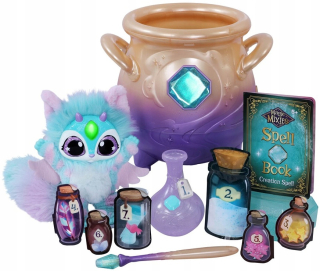 Interaktívna plyšová mačka - Moose Magic Mixies Magic Cauldron veľký kúzelný kotol