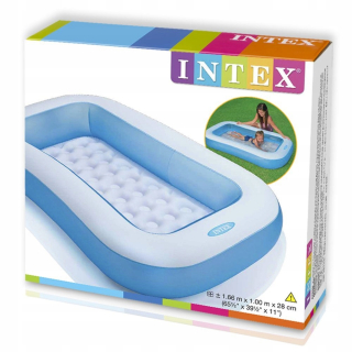 Intex obdĺžnikový nafukovací bazén 166 x 100 cm