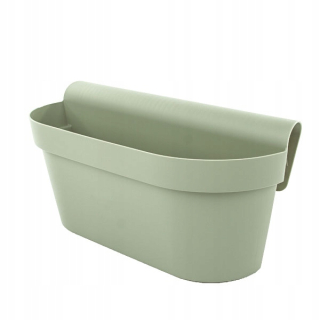 Kvetináč Euro3plast 50 cm x 21 x 23 cm, plast, odtiene zelenej
