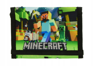Detská peňaženka - Portfólio portfólia Minecraft
