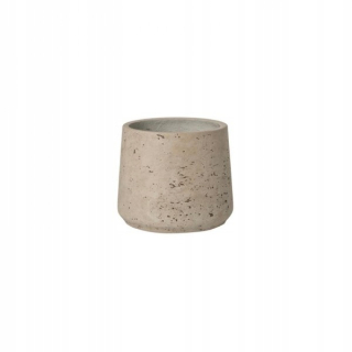 Hrnčiarske nádoby 16,5 cm x 16,5 x 14 cm priemer 16,5 cm keramika odtiene sivej a striebornej