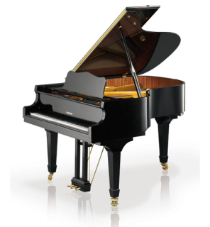 W. Hoffmann V-158 kabinetný klavír - čierny
