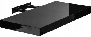Stilista MDF polica 70 x 23,5 cm čierna