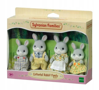Sylvanian Families Rodina šedého zajačika 4030