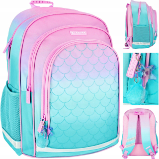 Školský batoh Starpak Mermaid Ombre s odrazovými prvkami