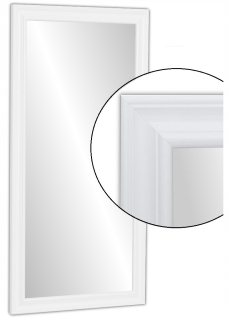Profilmat zrkadlová stena obdĺžnik MDF rám 700 x 1800 mm