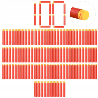 NERF ARROW RED WAFFLE SOFT HEAD 100 KS