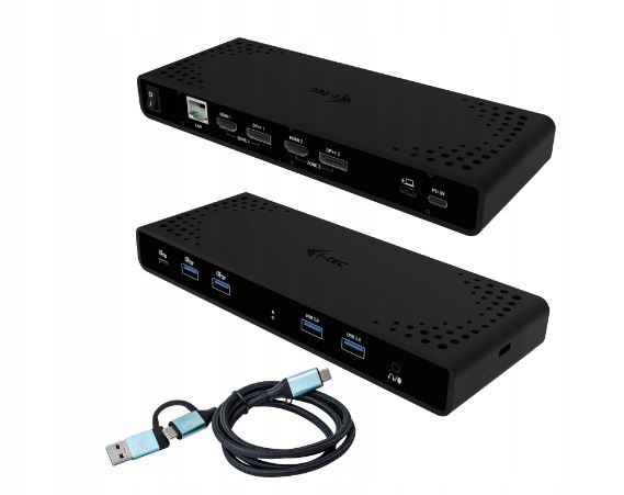 i-tec Univerzálna dokovacia stanica s duálnym 4K displejom a napájaním 85W