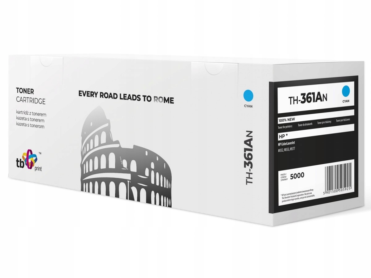 Náhradný azúrový toner TB Print TH-361AN pre HP