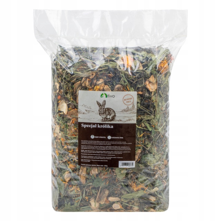 FactoryHerbs TIVO Rabbit Special 1 kg | bylinná zmes pre králiky
